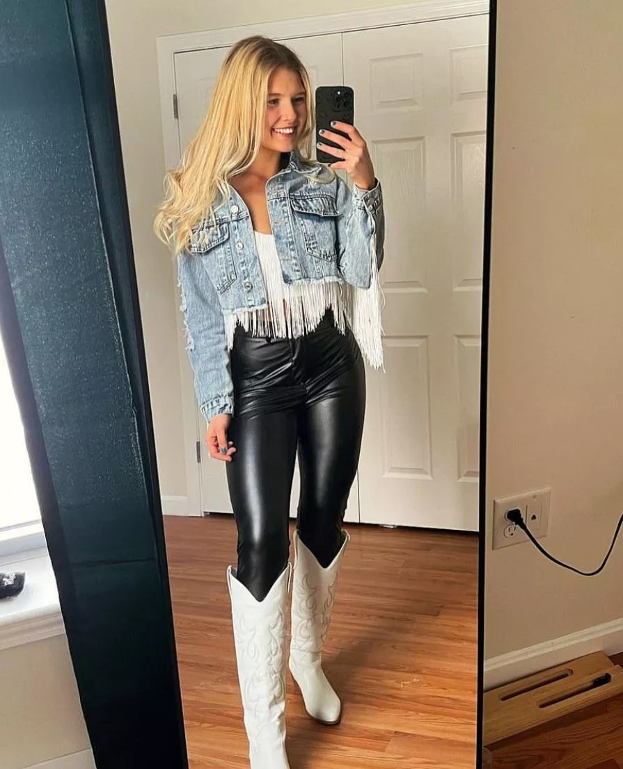 Leather pants