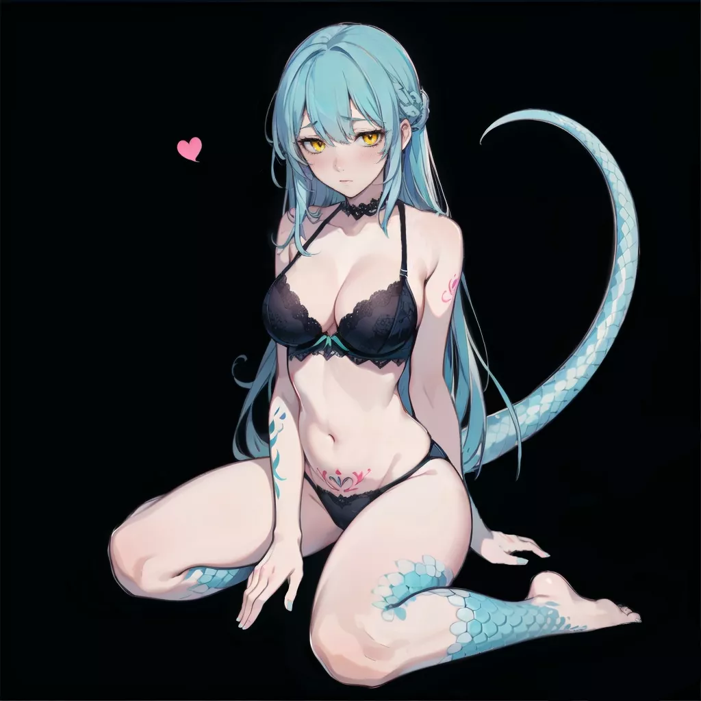 Half-Dragon Girl