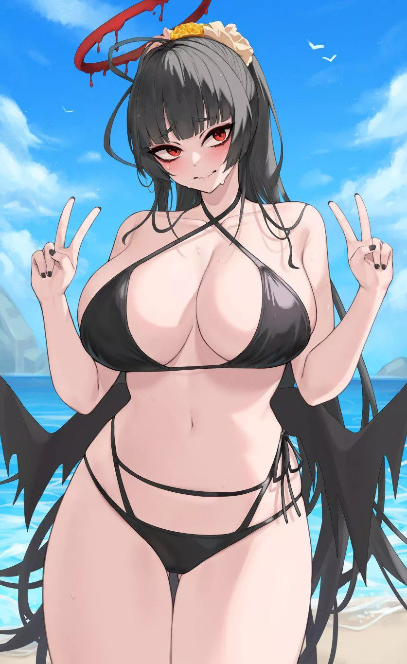 Swimsuit Tsurugi [Blue Archive]