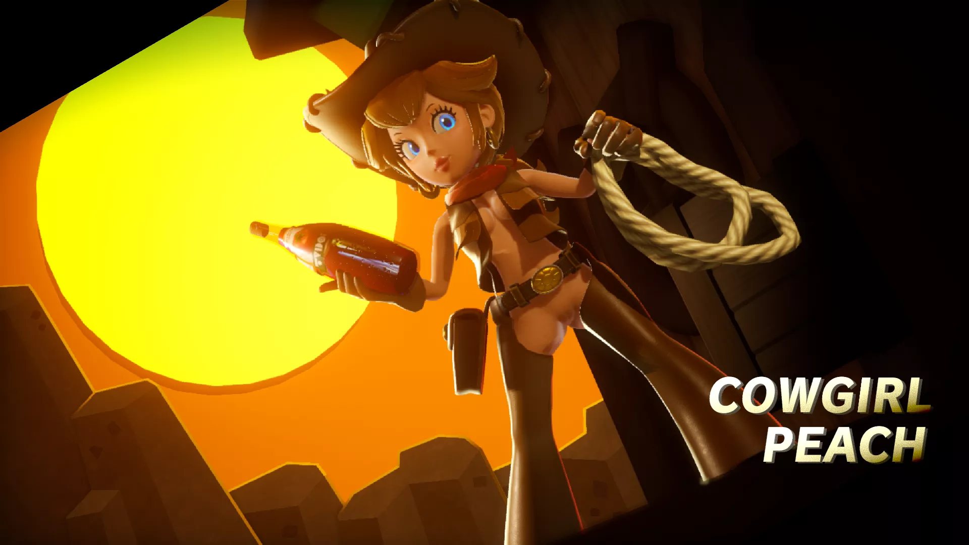 Cowgirl Peach (Princess Peach Showtime)