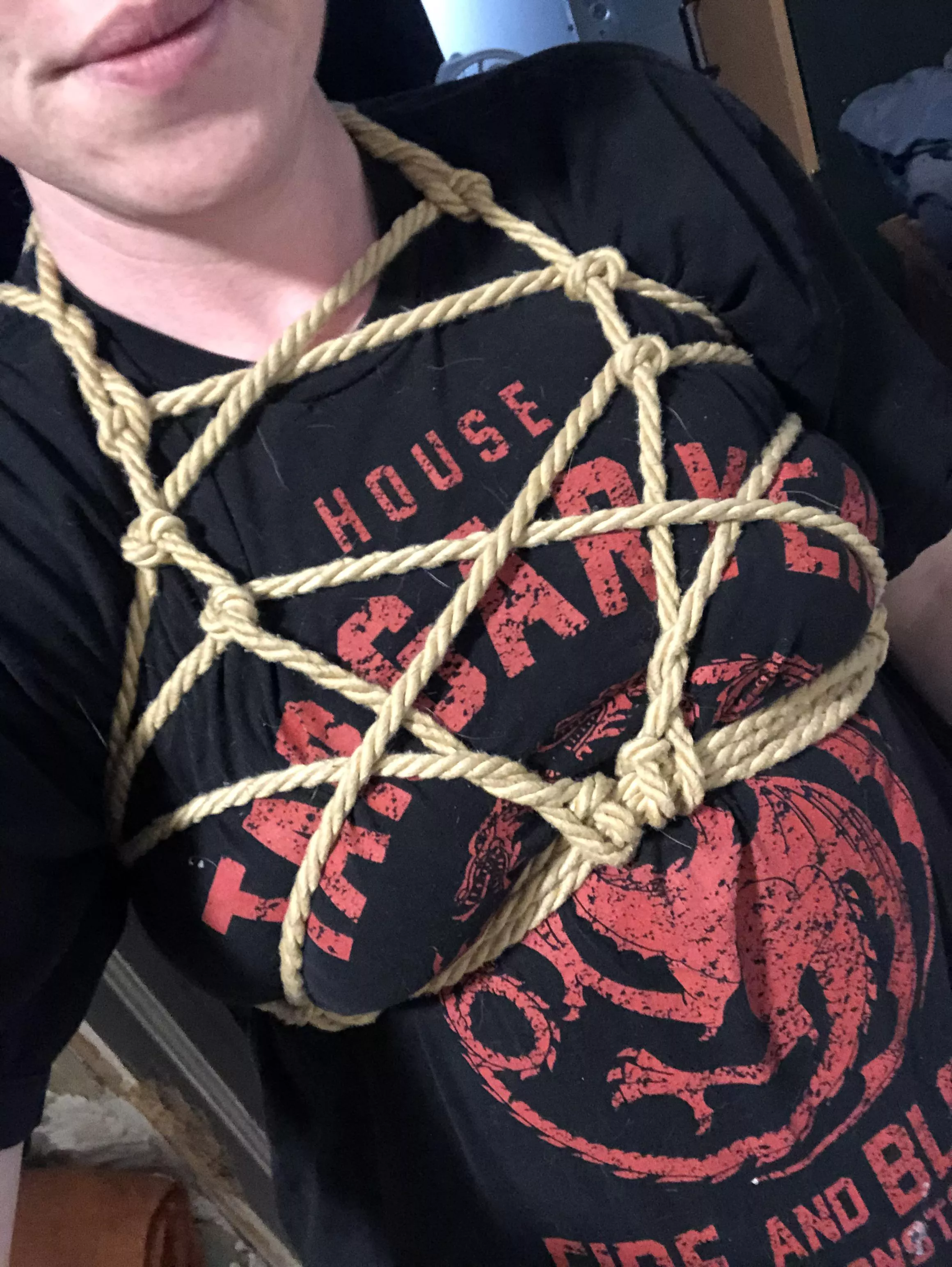 Last Tie Of The Weekend Was Nice To Do Rope Elsewhere But Im So Ready